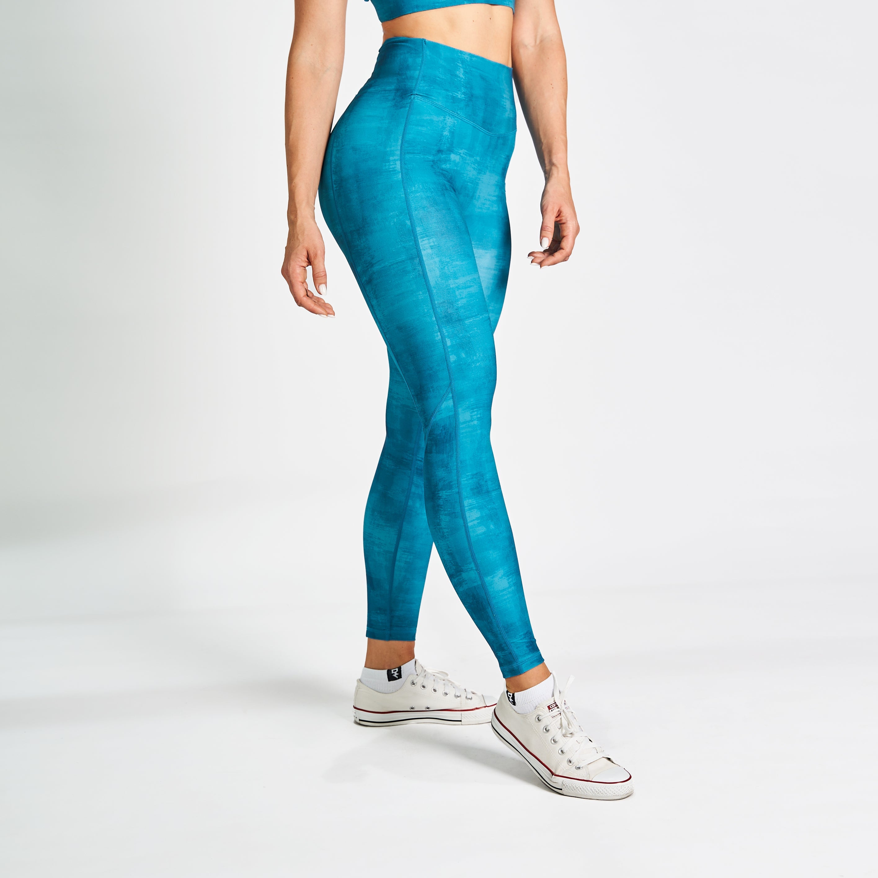 Leggings For Women’s Workouts RZIST Teal Leggings - RZIST