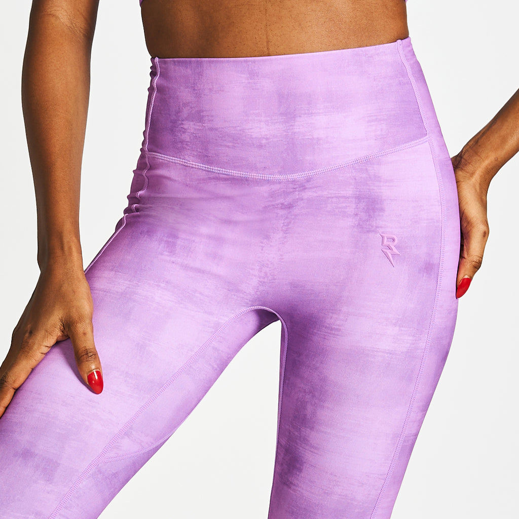 Buy HeatGear No-Slip Waistband Full-Length Leggings - Purple Online in  United Arab Emirates