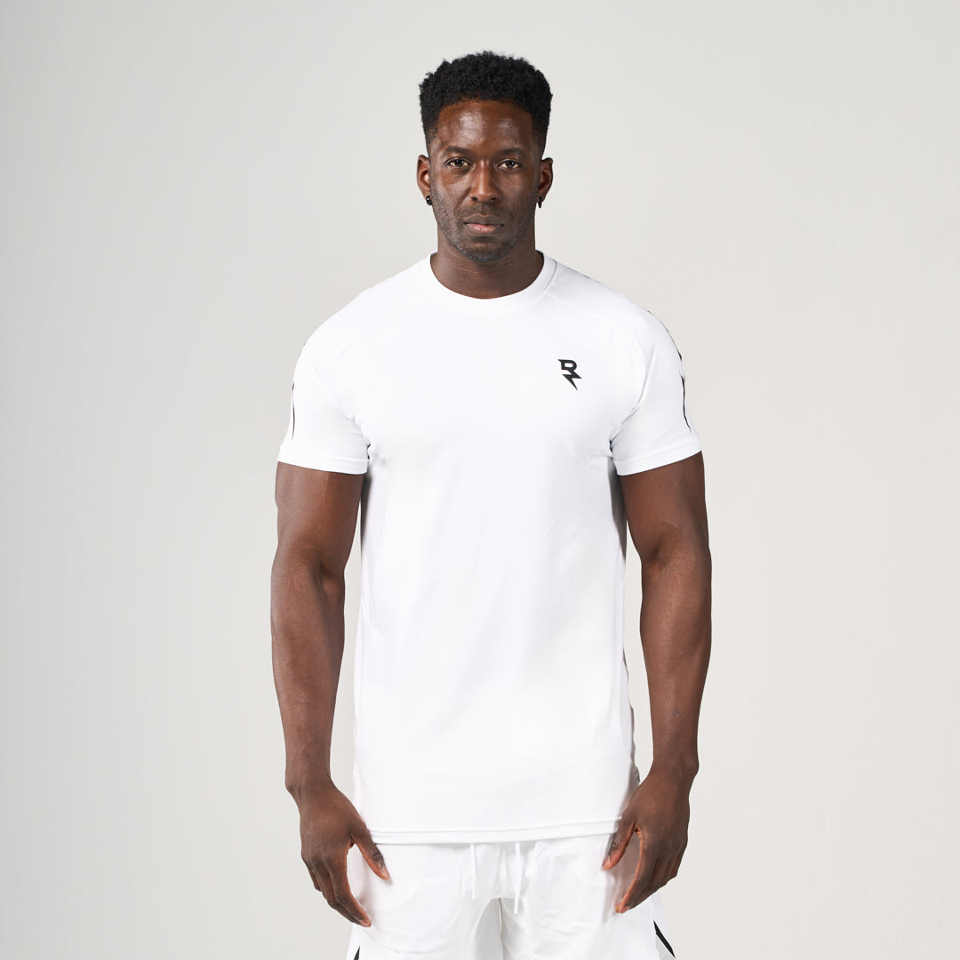 Lightning Performance T-Shirt - Cotton White