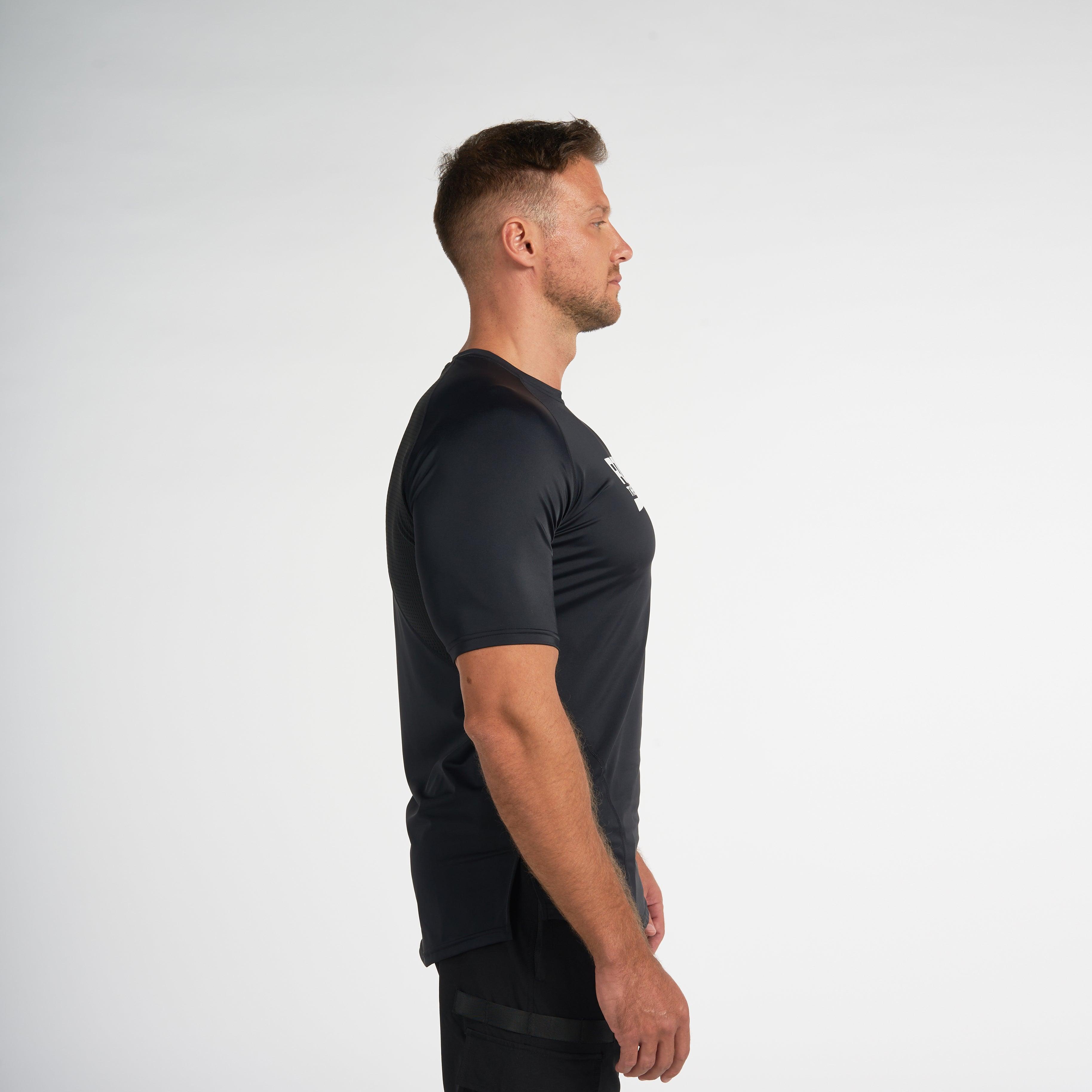 The Impossible Jet Black T-Shirt - RZIST