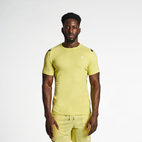 T-Shirt For Men’s Sportswear RZIST Canary Yellow T-Shirt - RZIST