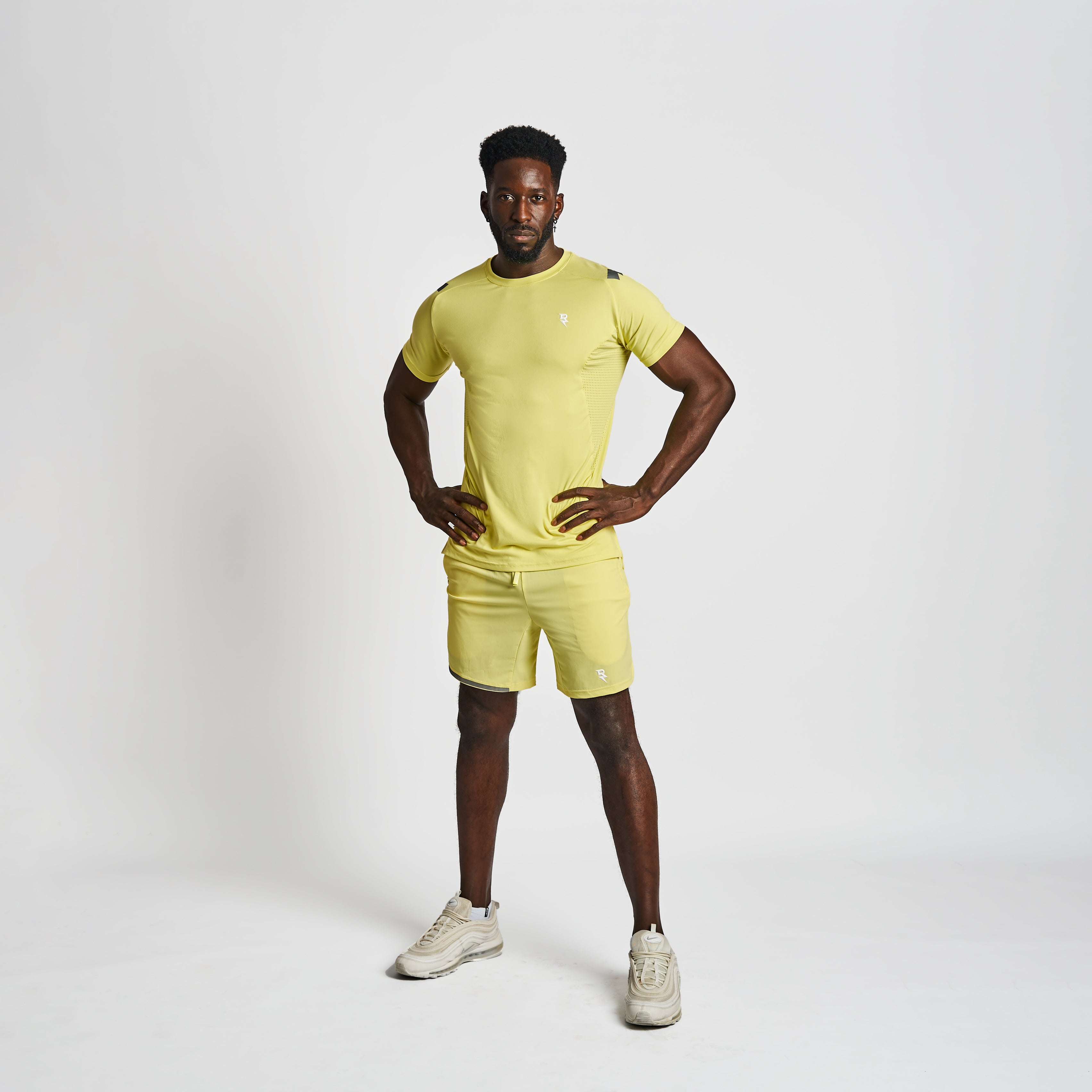 T-Shirt For Men’s Sportswear RZIST Canary Yellow T-Shirt - RZIST