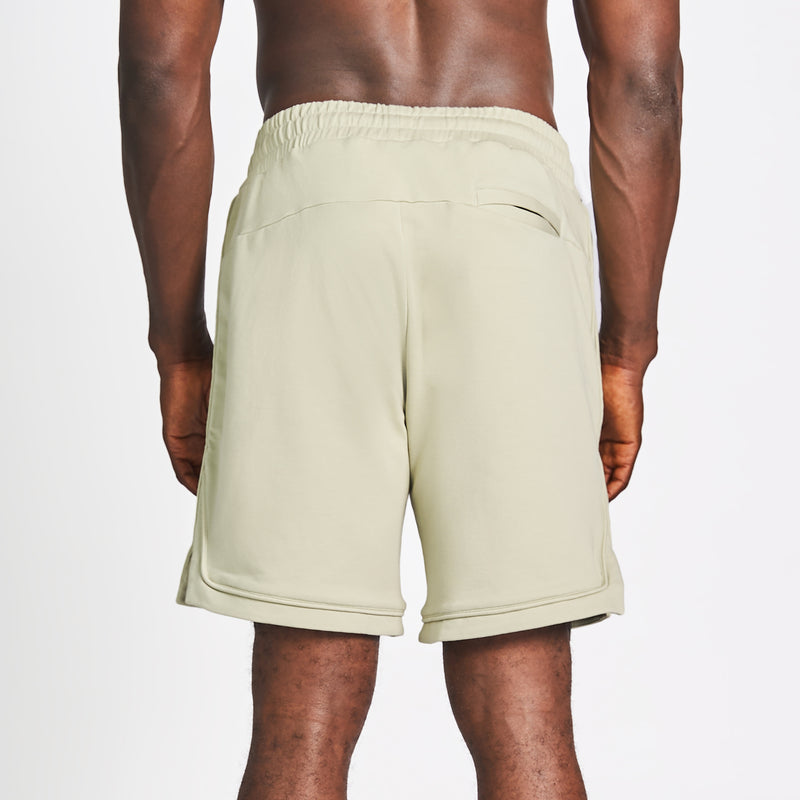 Casual Shorts For Men’s  Sportswear by RZIST In Desert Sage Casual Shorts - RZIST