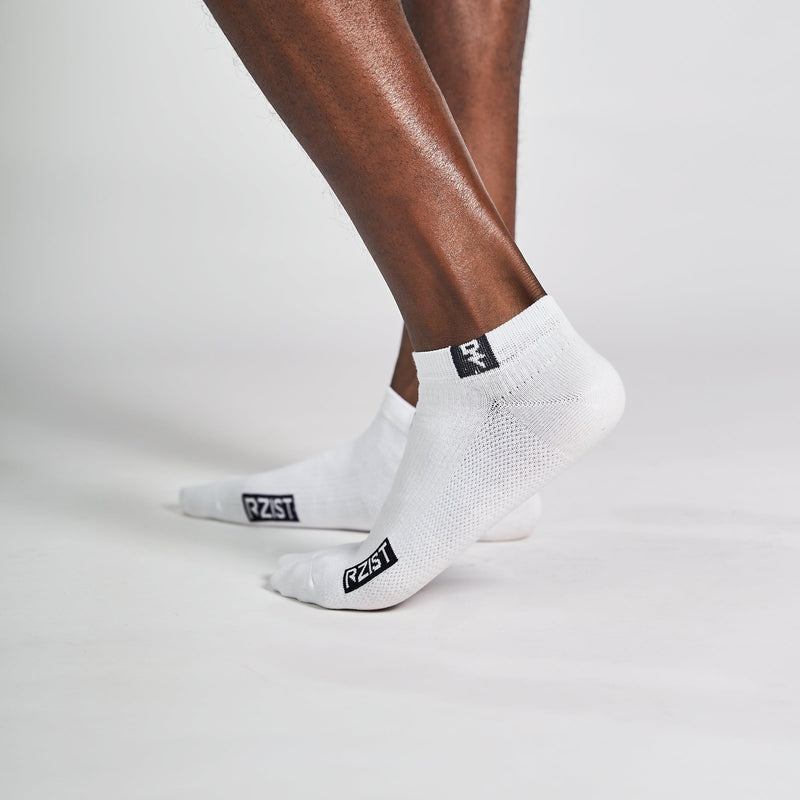 Socks For Men’s Activewear RZIST White Socks - RZIST