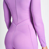 Swimsuit With Waist Scarf For Women Full Body RZIST Lavender Waist Scarf - RZIST