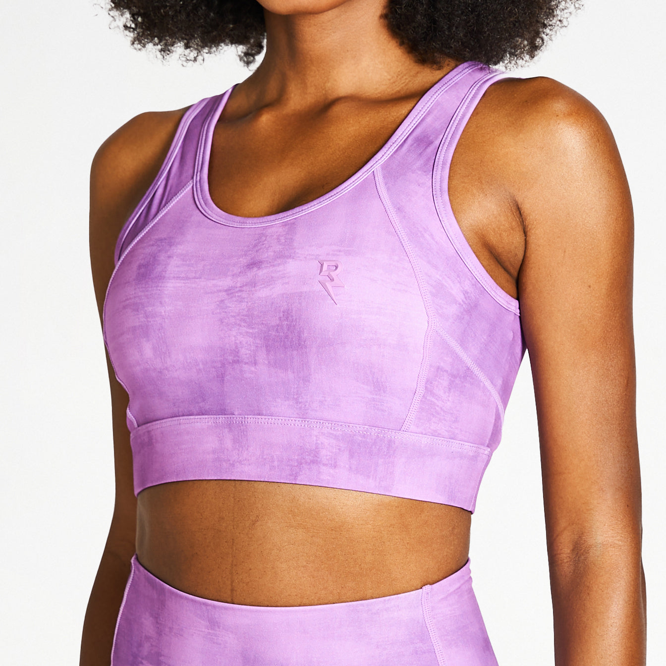 Sports Bra For Women's Workout  RZIST Purple Bra - RZIST