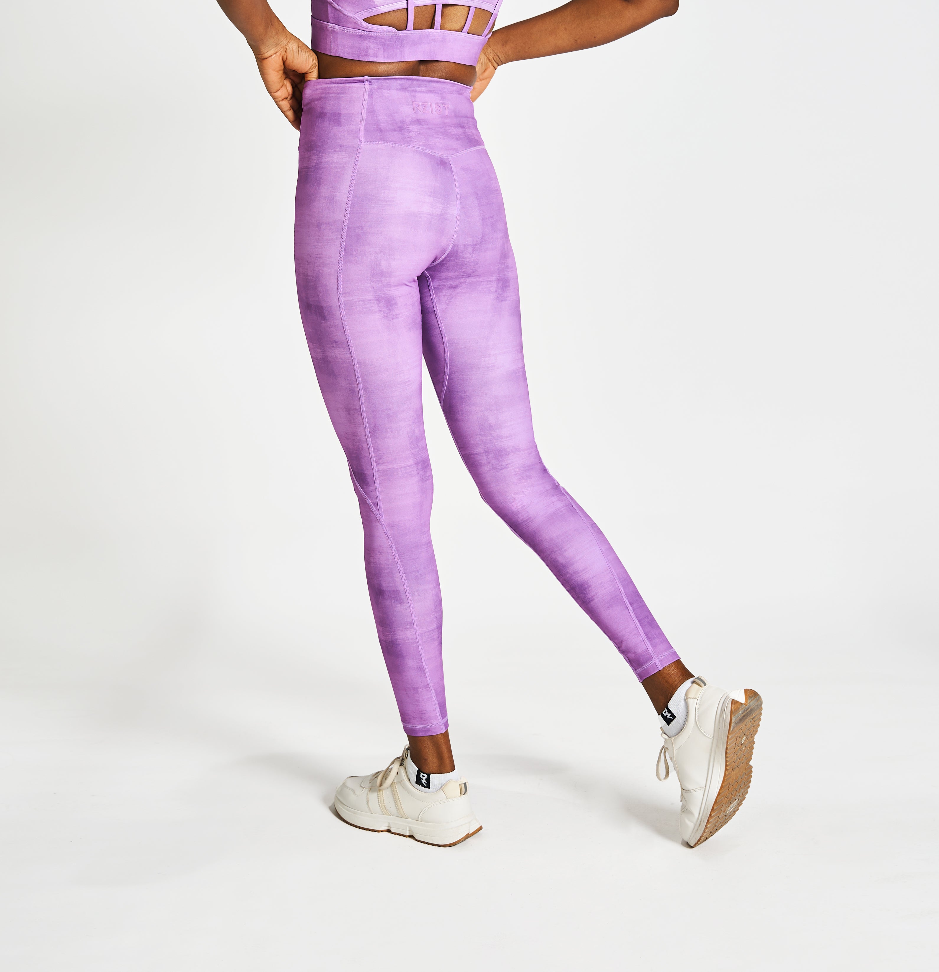Leggings For Women's Workouts RZIST Purple Leggings