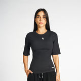 T-Shirt For Women’s Sports Wear RZIST Black T-Shirt - RZIST