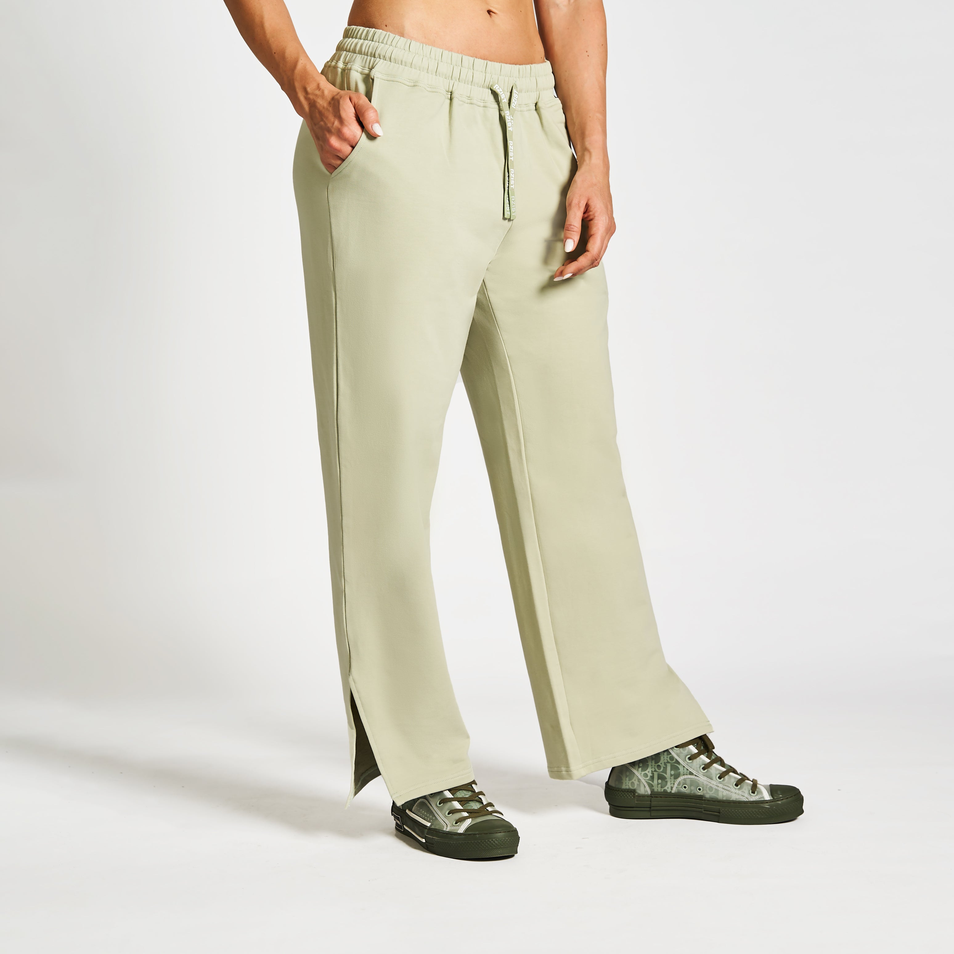 Joggers For Women's Sportswear By RZIST In Desert Sage Joggers - RZIST