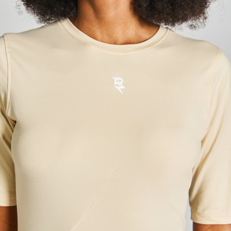 T-Shirt For Women’s Sports Wear RZIST Macadamia Hem T-Shirt - RZIST