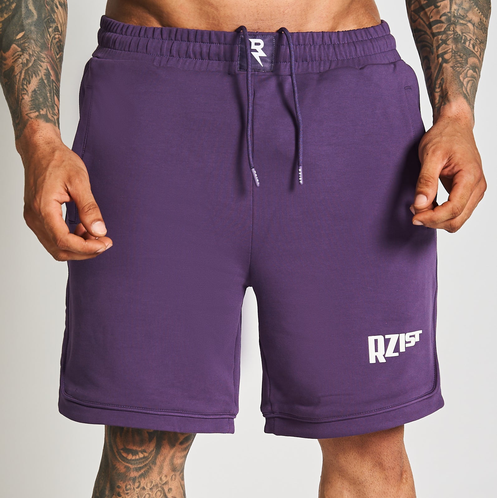 Casual Shorts for Men’s Sportswear RZIST Purple Casual Shorts - RZIST