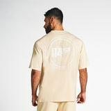 T-shirt for Men’s  Drop-Shoulder RZIST Macadamia T-Shirt - RZIST