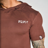 Hoodie For Men's Sportswear By RZIST Deep Brown Hoodie - RZIST