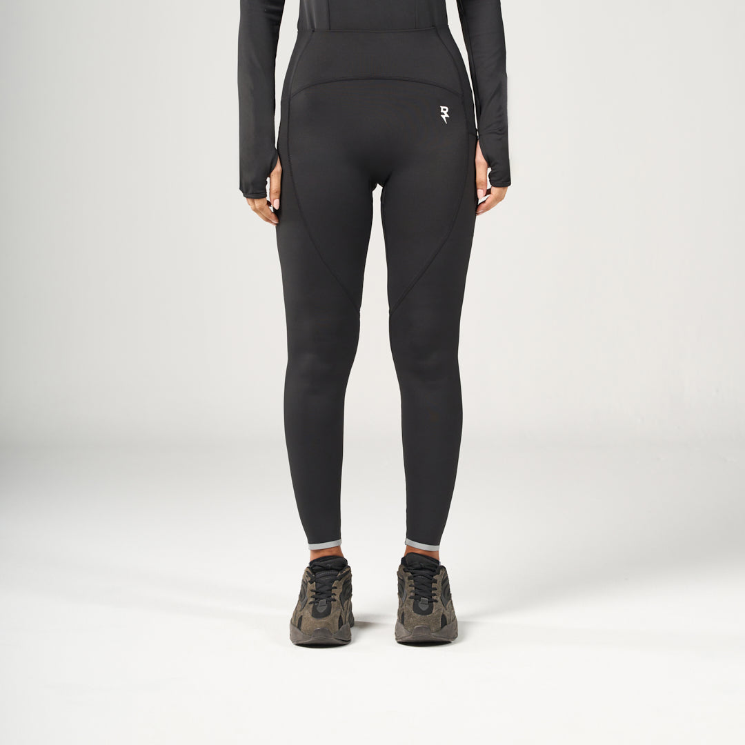 Performance High Waist Leggings - Black