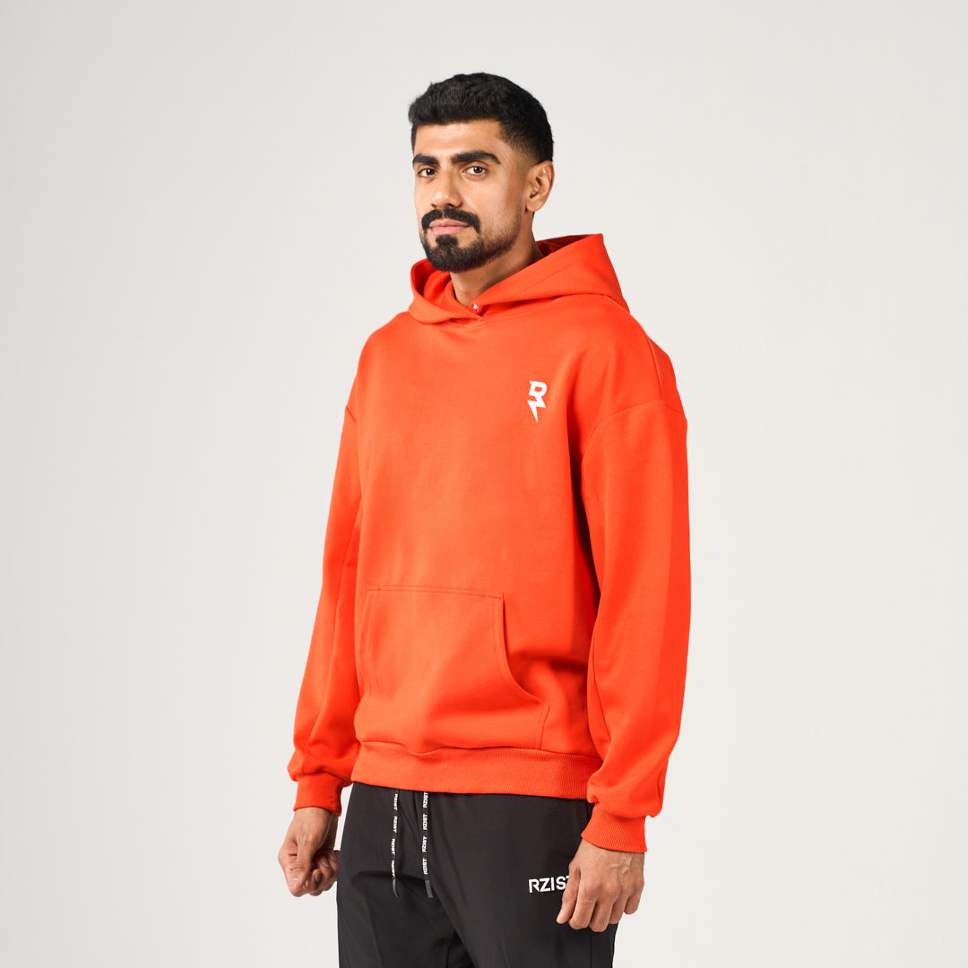 The Impossible Oversized Hoodie - Neon Orange