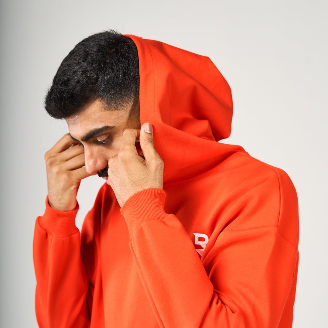 The Impossible Oversized Hoodie - Neon Orange