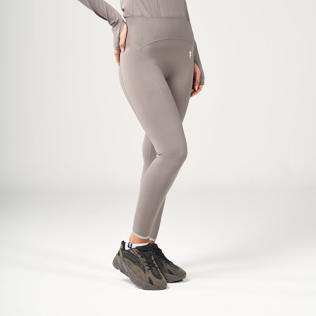 Performance High Waist Leggings - Dark Grey