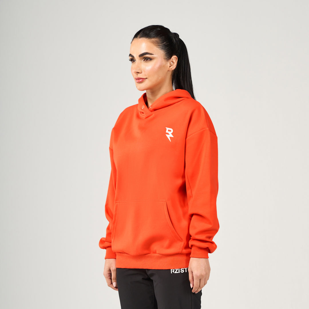 The Impossible Oversized Hoodie - Neon Orange