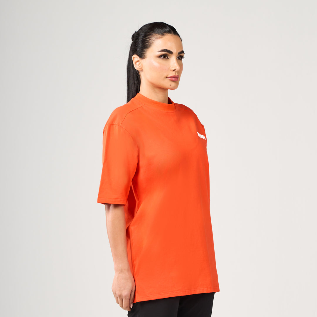 The Impossible Oversized T-Shirt - Neon Orange