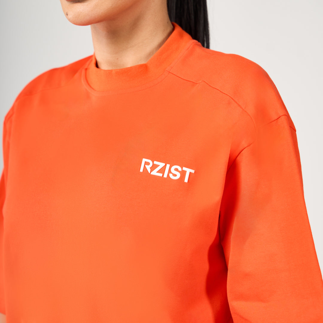 The Impossible Oversized T-Shirt - Neon Orange