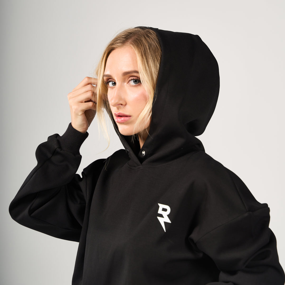 The Impossible Oversized Hoodie - Black