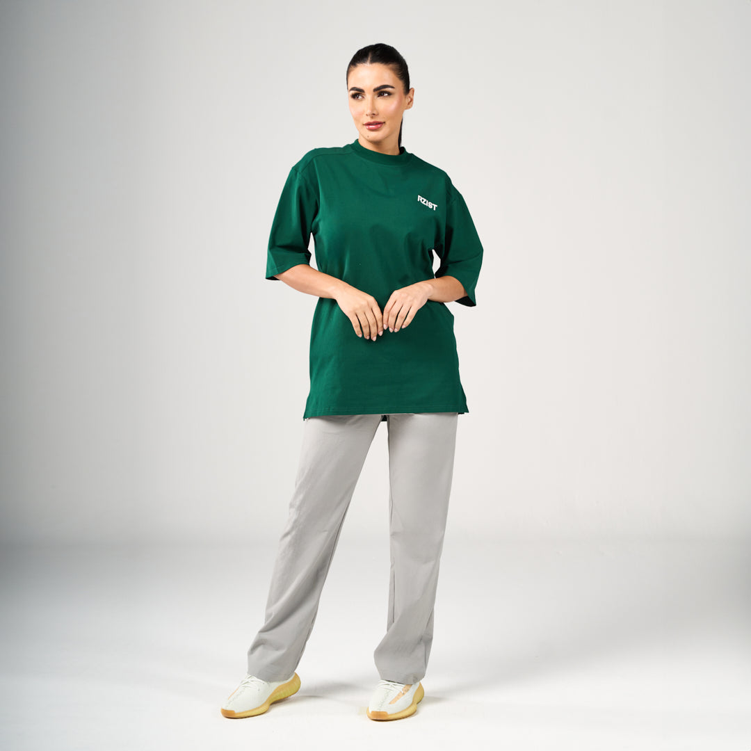 The Impossible Oversized T-Shirt - Basil Green