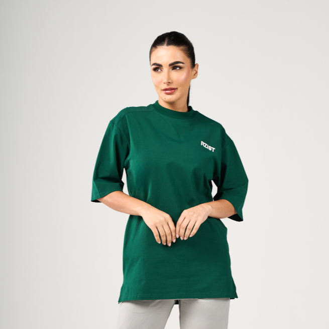 The Impossible Oversized T-Shirt - Basil Green