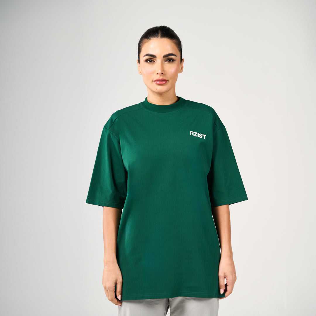 The Impossible Oversized T-Shirt - Basil Green