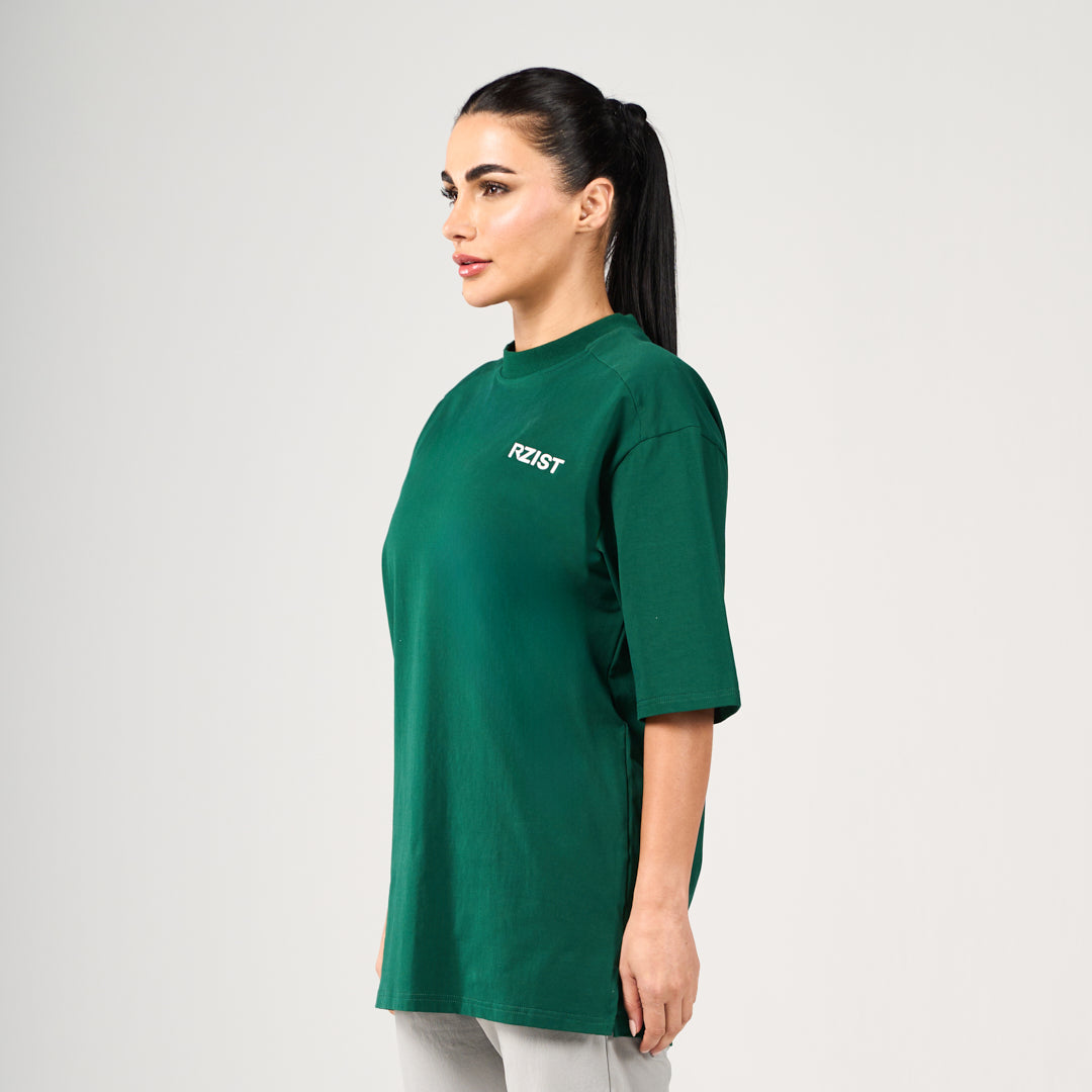 The Impossible Oversized T-Shirt - Basil Green