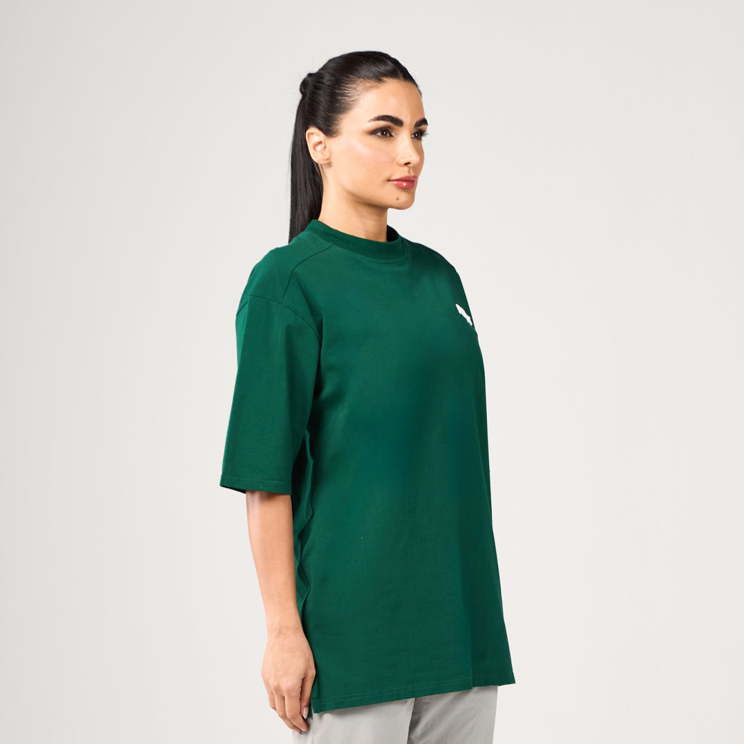 The Impossible Oversized T-Shirt - Basil Green