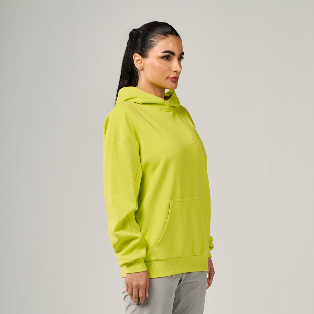 The Impossible Oversized Hoodie Neon Green