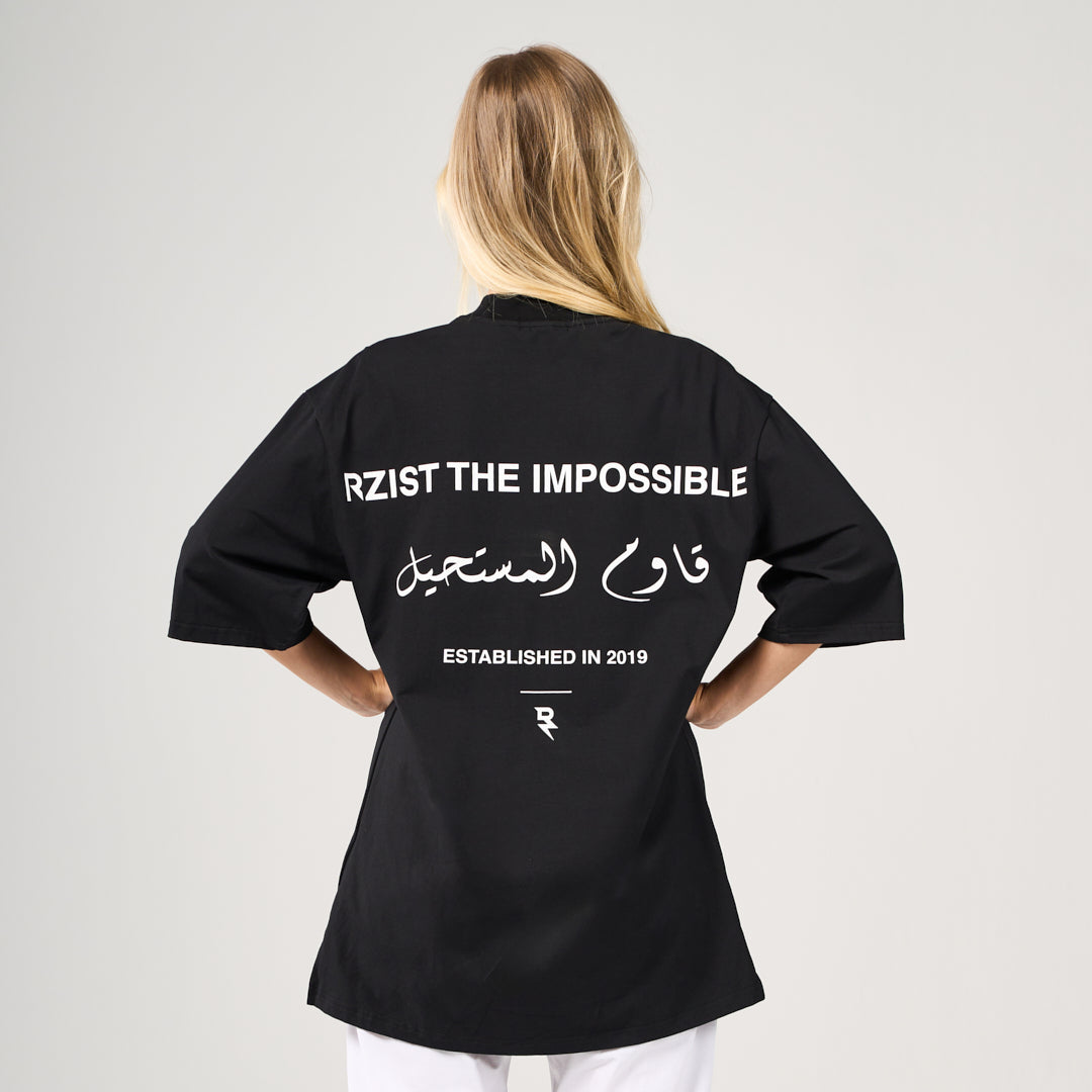 The Impossible Oversized T-Shirt - Black