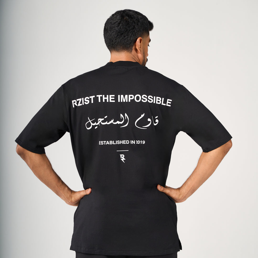 The Impossible Oversized T-Shirt - Black