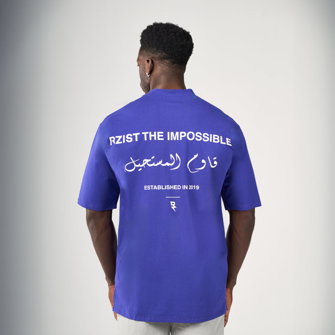 The Impossible Oversized T-Shirt - Indigo Blue