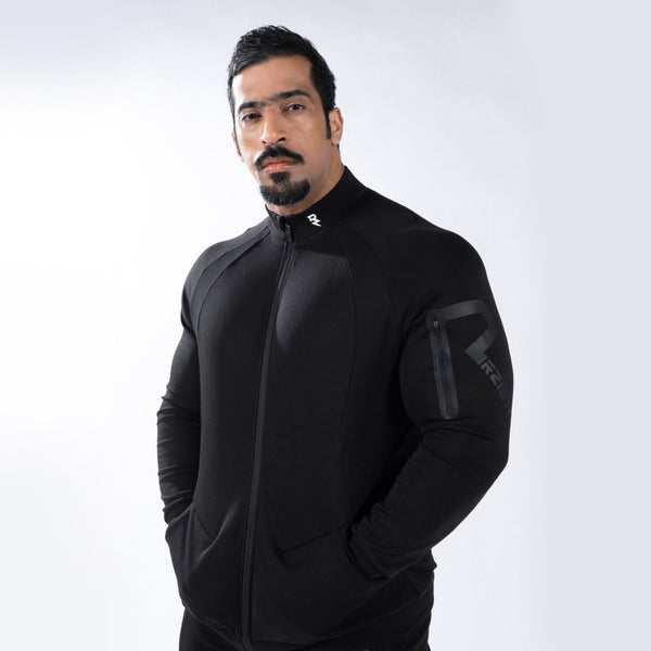 Mens Black Performance Jacket