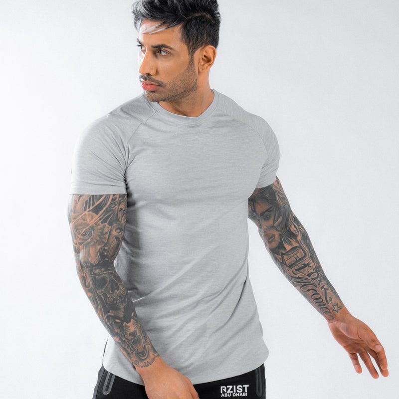 Mens Gray Dimension T-shirt