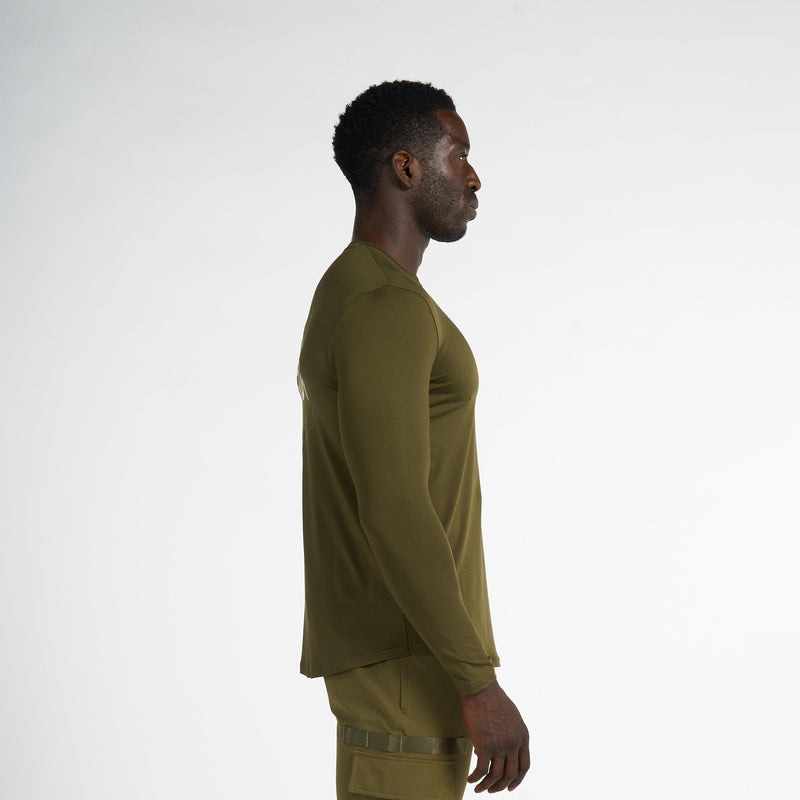 Long Sleeve Shirt For Men’s Sportswear RZIST Capulet Olive Shirt - RZIST