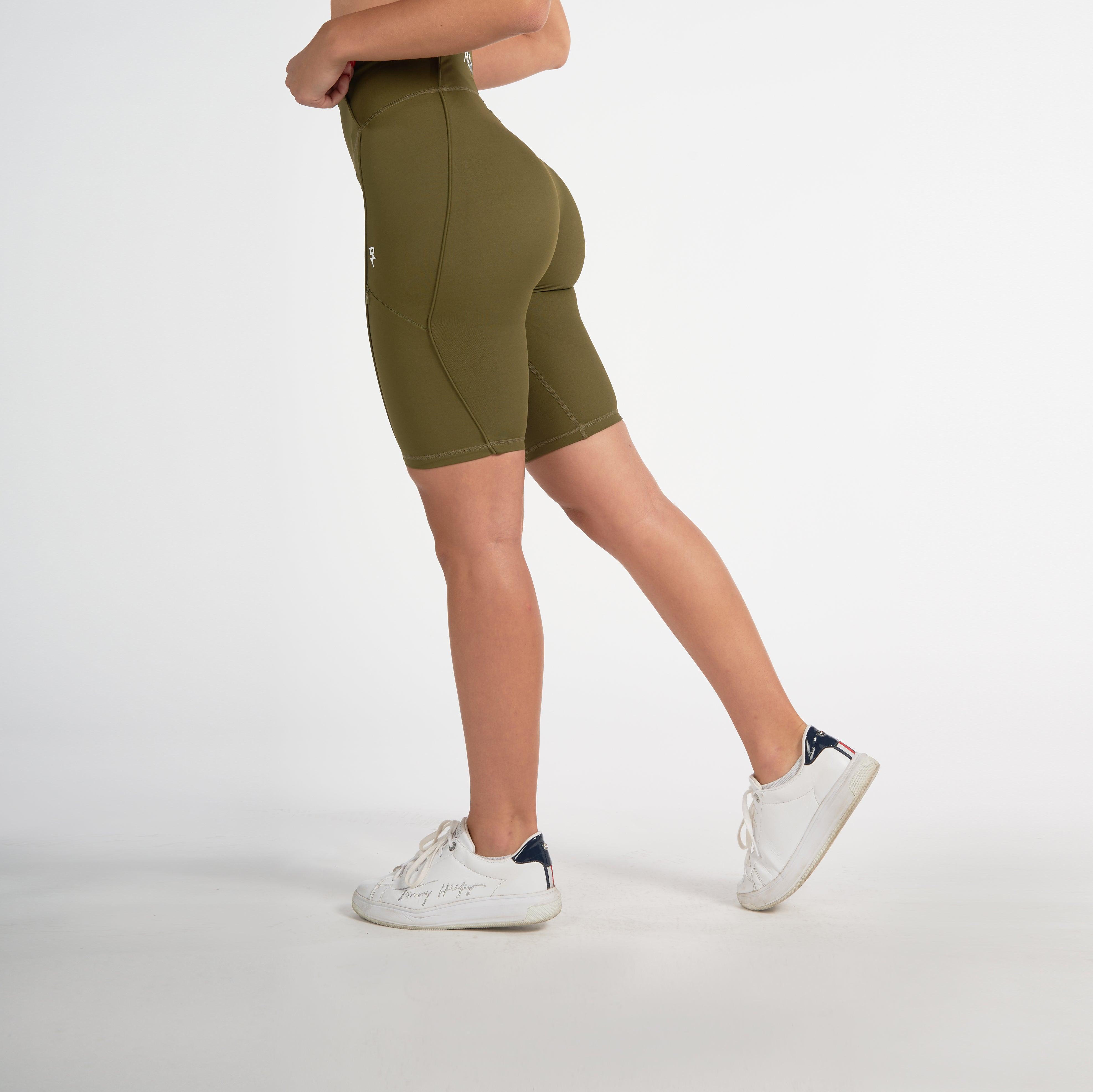 Shorts for women Biker Shorts  Rzist Capulet olive Shorts - RZIST