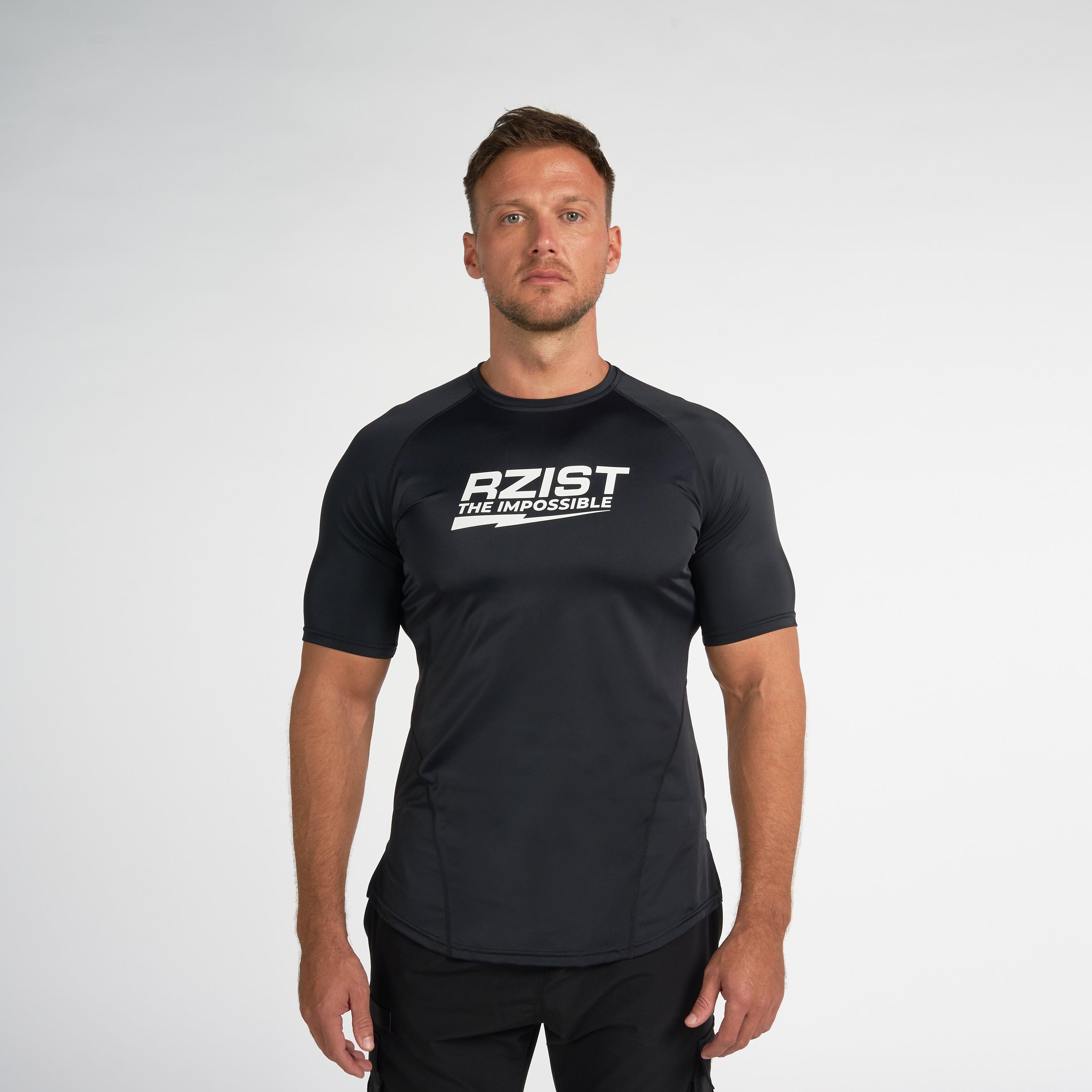 The Impossible Jet Black T-Shirt - RZIST