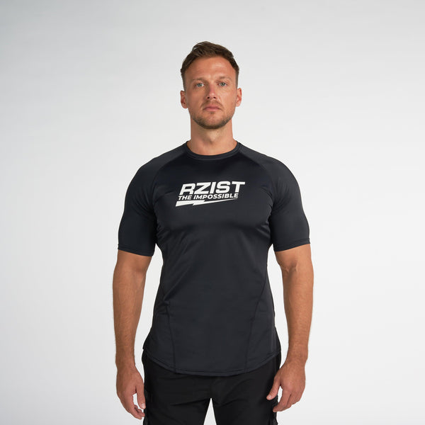 The Impossible Jet Black T-Shirt - RZIST