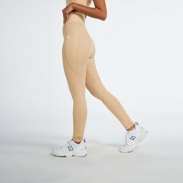 Leggings For Women's Workouts RZIST Pastel Yellow Leggings - RZIST