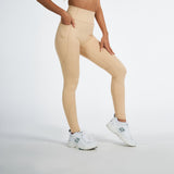 Leggings For Women's Workouts RZIST Pastel Yellow Leggings - RZIST