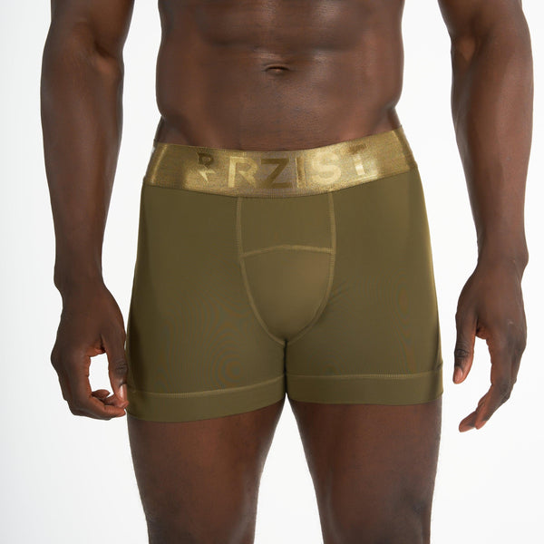 Boxerbriefs For Men Activewear RZIST Capulet Olive Boxerbriefs - RZIST