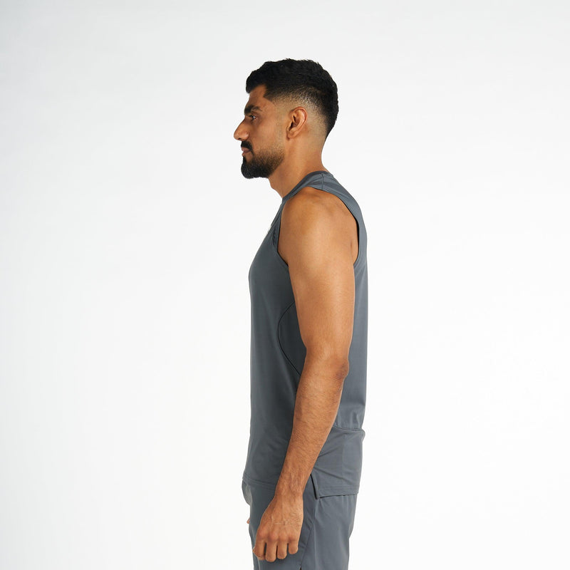 Sleeveless Shirt For Mens workout RZIST Turbulence Shirt - RZIST