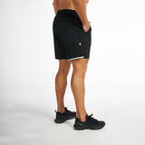 Shorts For Men’s Sportswear RZIST Jet Black HIIT Shorts - RZIST
