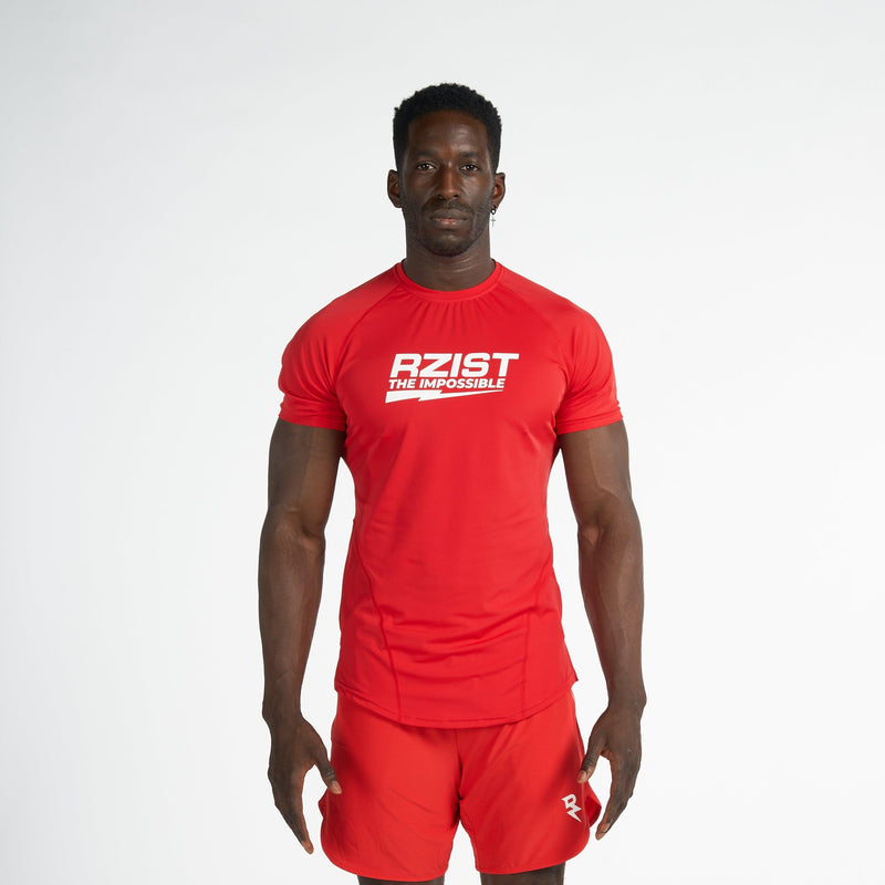 T-Shirt For Men’s Sports Wear RZIST Paprika T-Shirt - RZIST