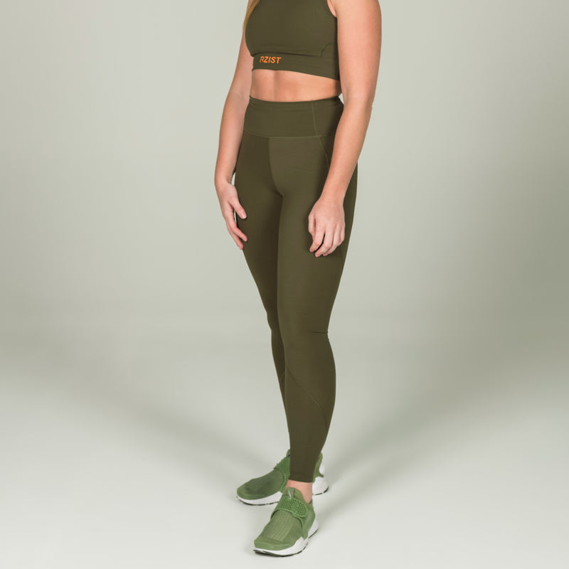 Army Green Leggings