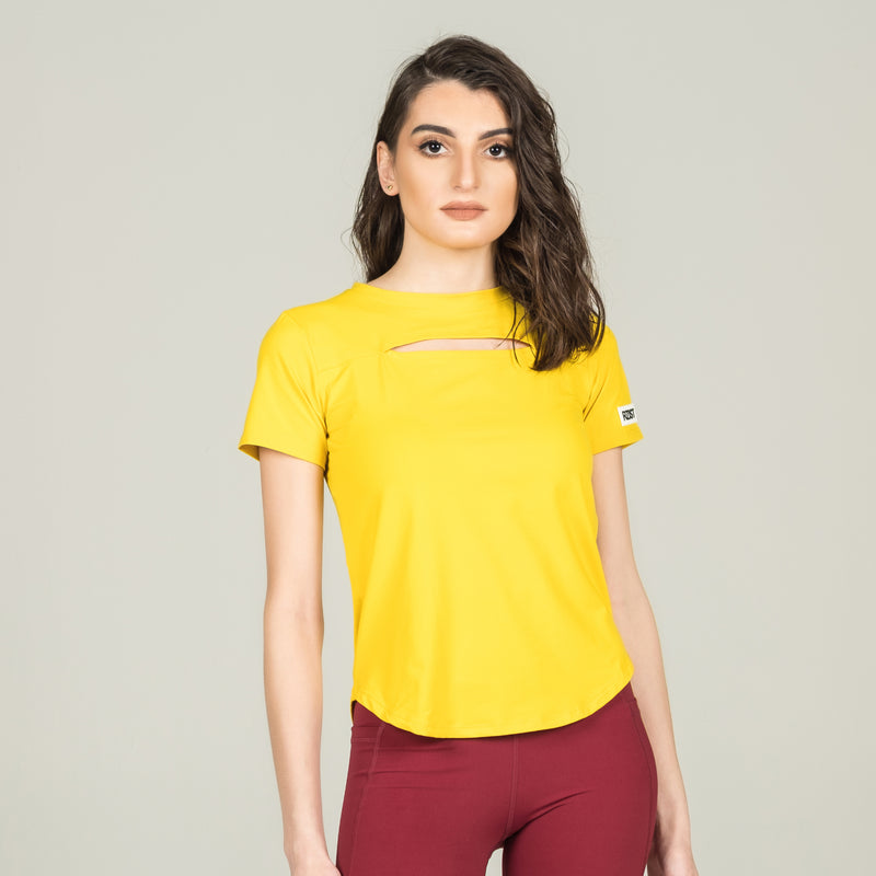 Mustard Yellow Dimension T-Shirt