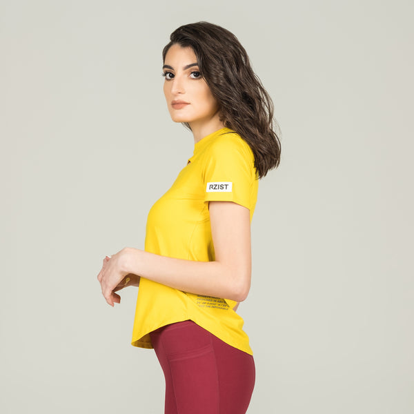 Mustard Yellow Dimension T-Shirt