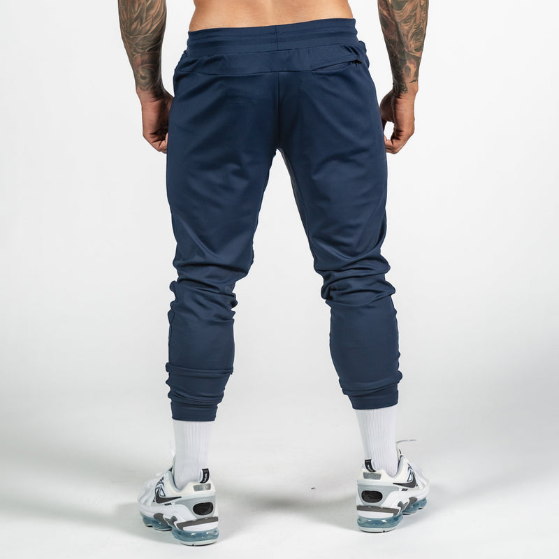 Mens Navy Blue Performance Joggers
